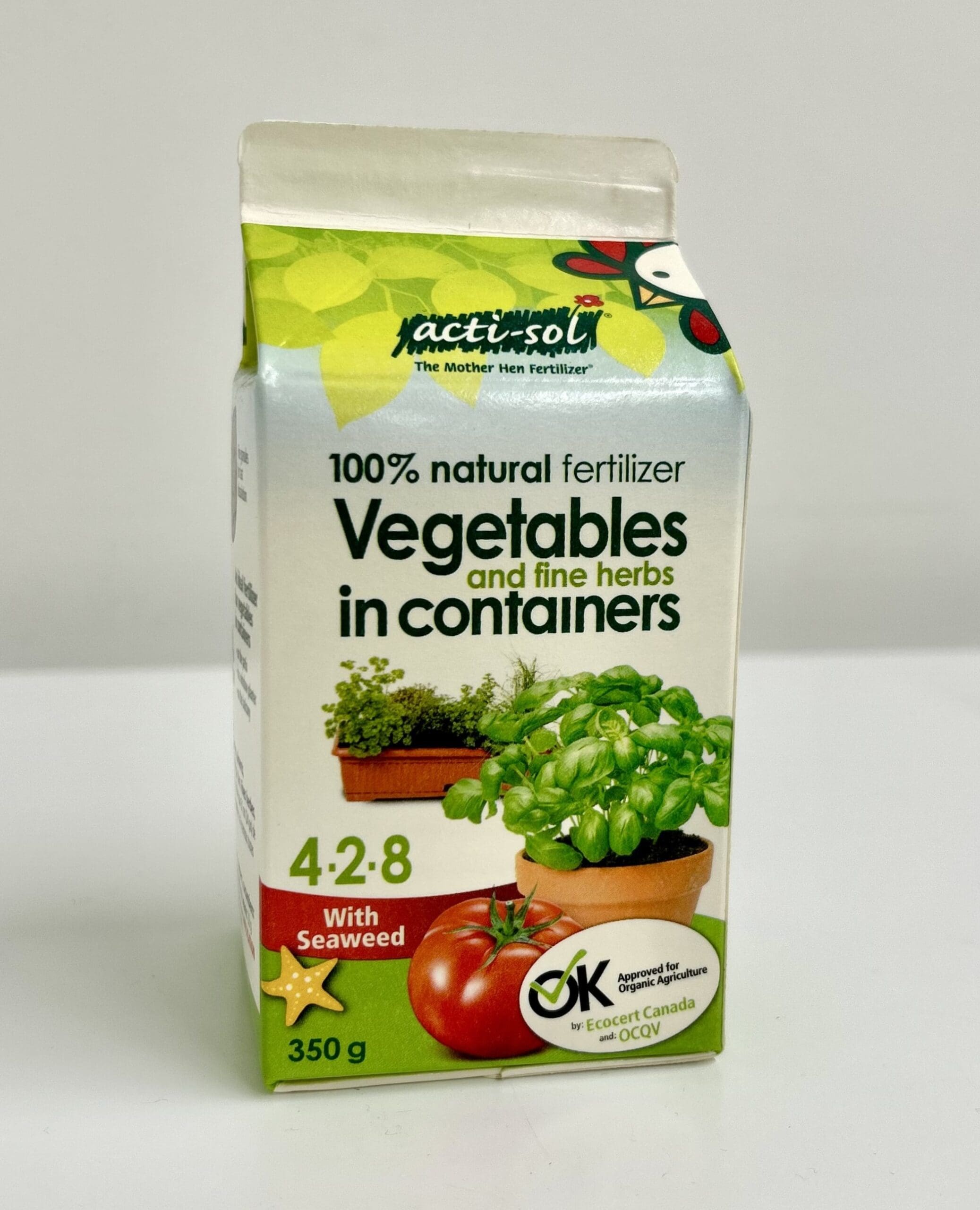 4-2-8 Vegetable and Fine Herbs Fertilizer