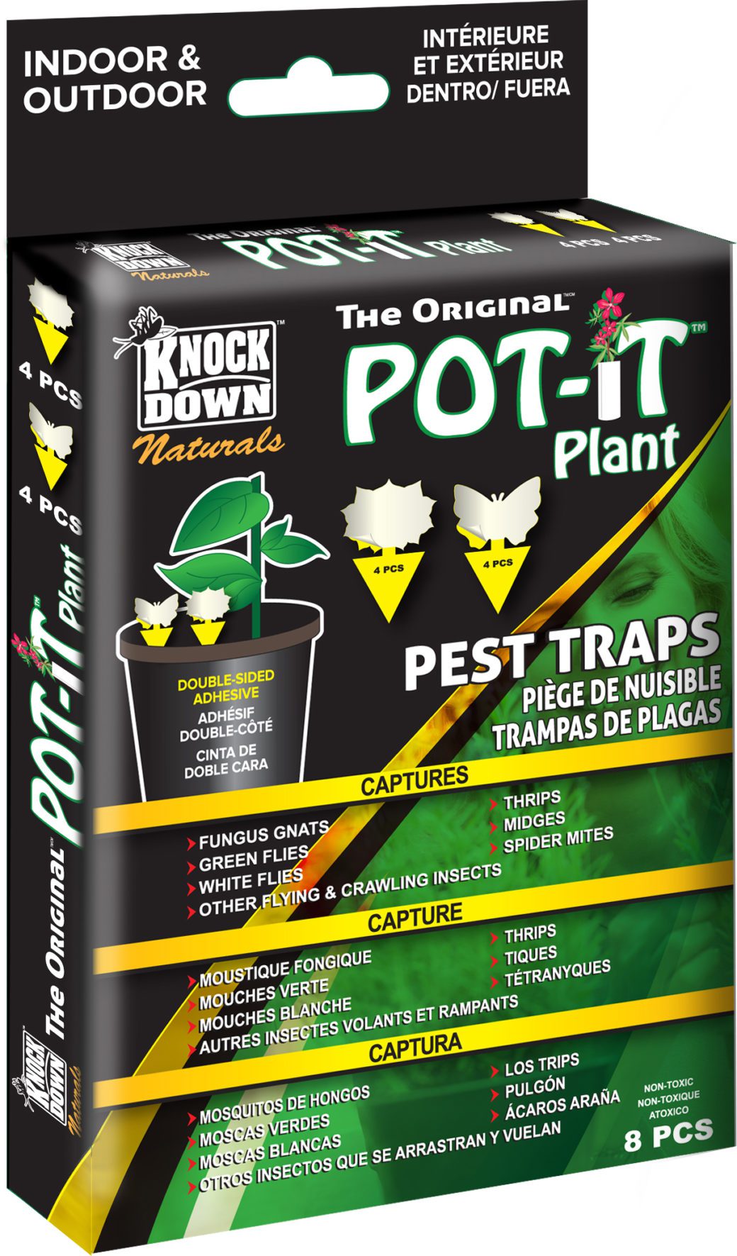 Pot-It plant sticky Insect Traps | W.H. Perron