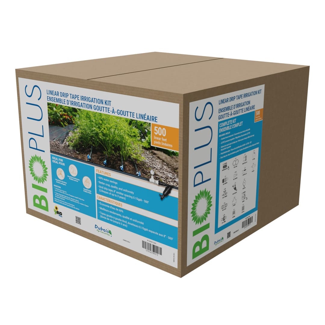 Bio Plus™ Linear Drip Tape Irrigation Kit 500 feet