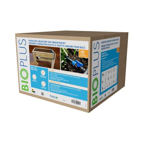  Bio Plus™​​ 250′ Raised Bed Linear Drip Tape Irrigation Kit